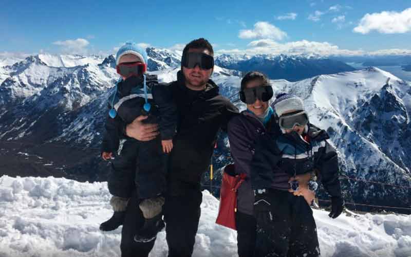 Andrea e Família - Cerro Catedral - Bariloche